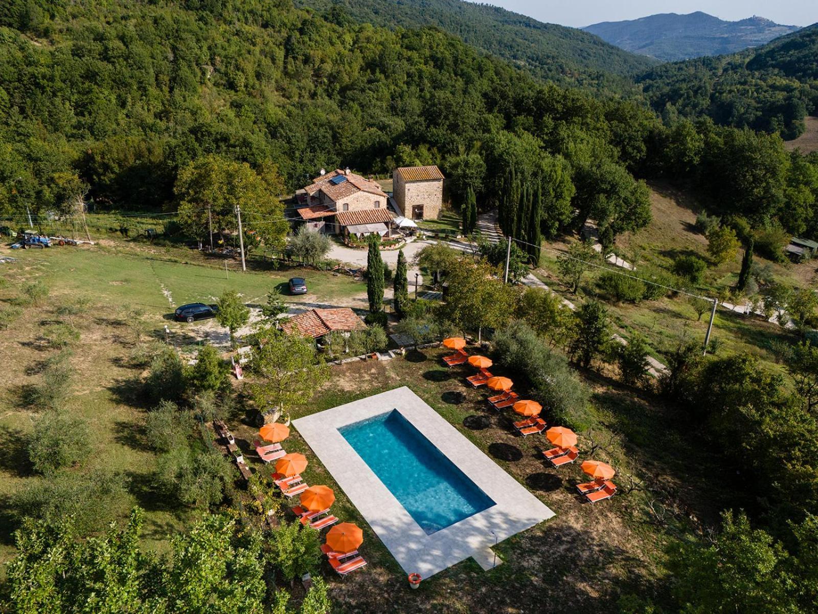 Agriturismo Santa Caterina Castelnuovo di Val di Cecina Ngoại thất bức ảnh